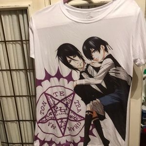 Black butler top size xl